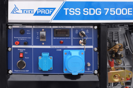 Дизельный генератор TSS SDG 7500EHA